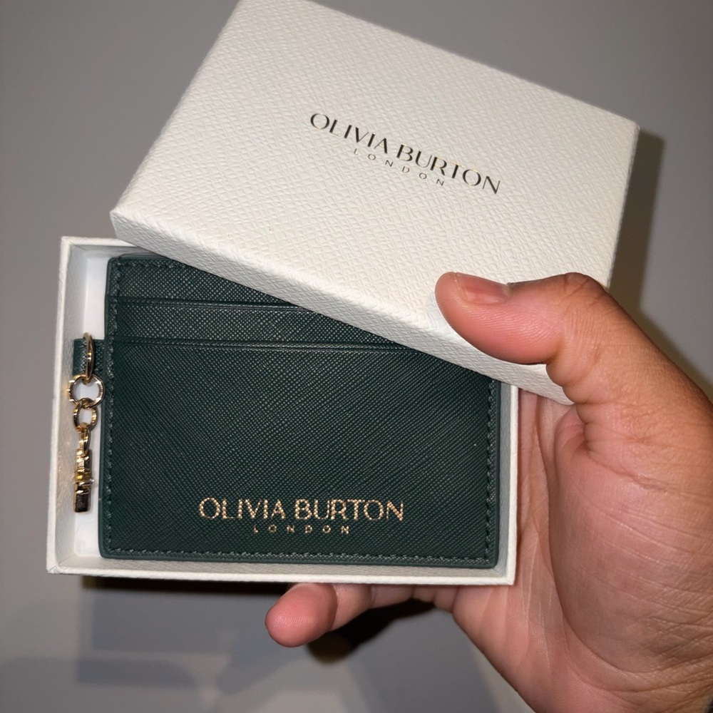 Olivia Burton Forest Green Card Holder